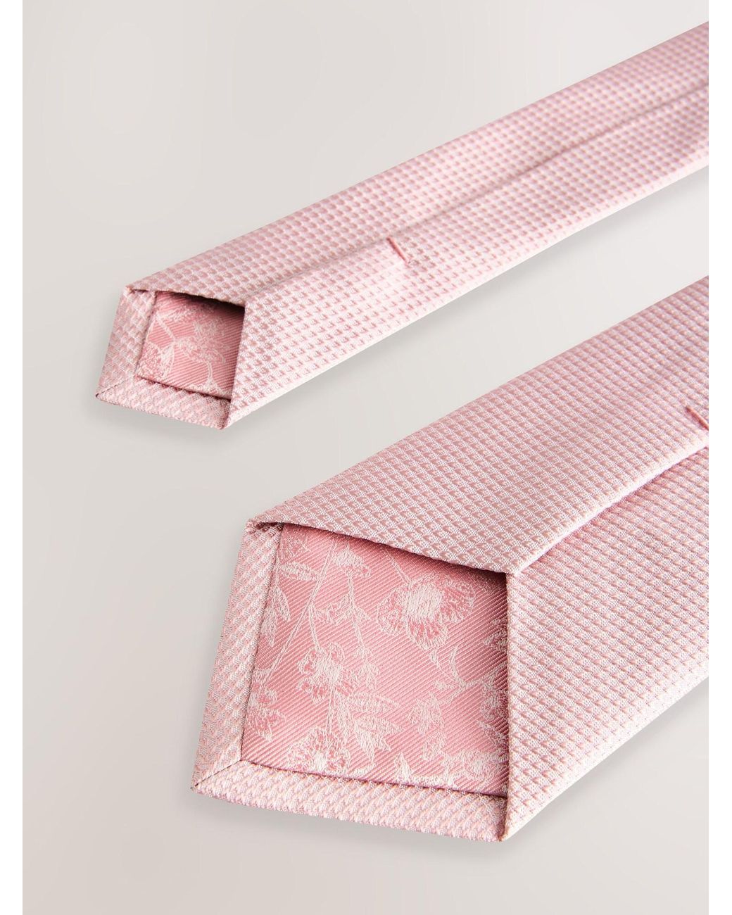 Next Set: Krawatte Und Einstecktuch in Pink für Herren