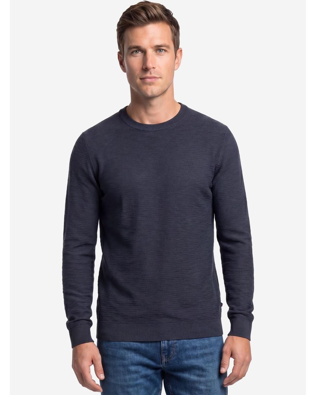 S.oliver Sweatshirt Basic in Blue für Herren