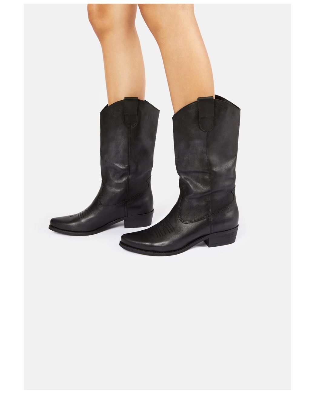 Felmini Black Cowboystiefel
