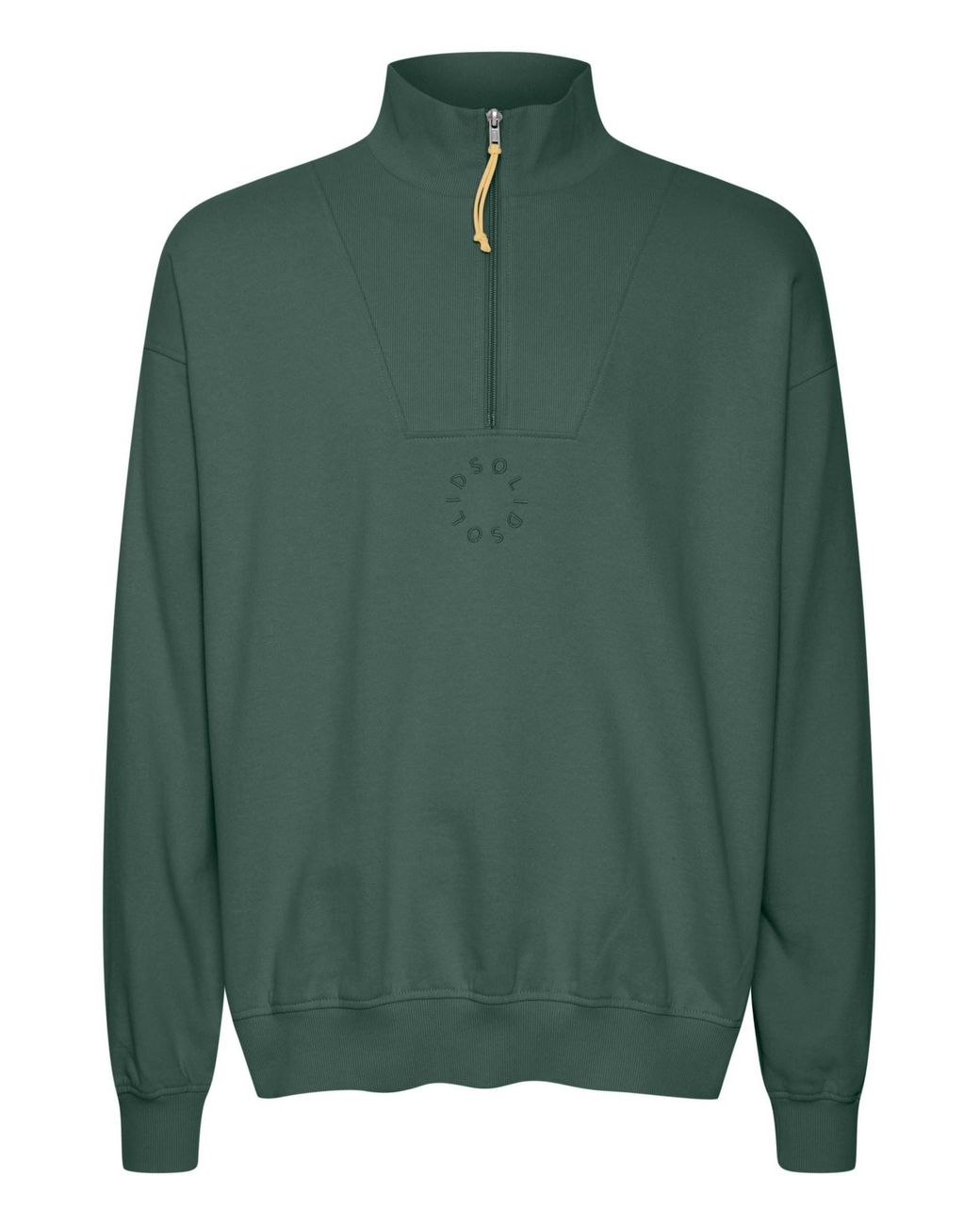 Solid Sweatshirt Ilham in Green für Herren