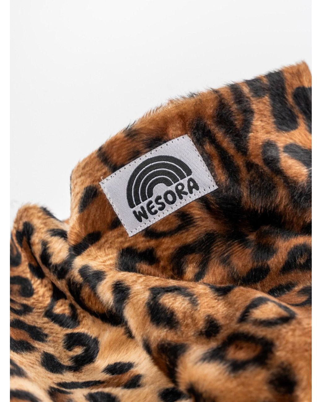 WESORA GmbH Brown Schlauchschal Premium Kunstfell Neckwarmer