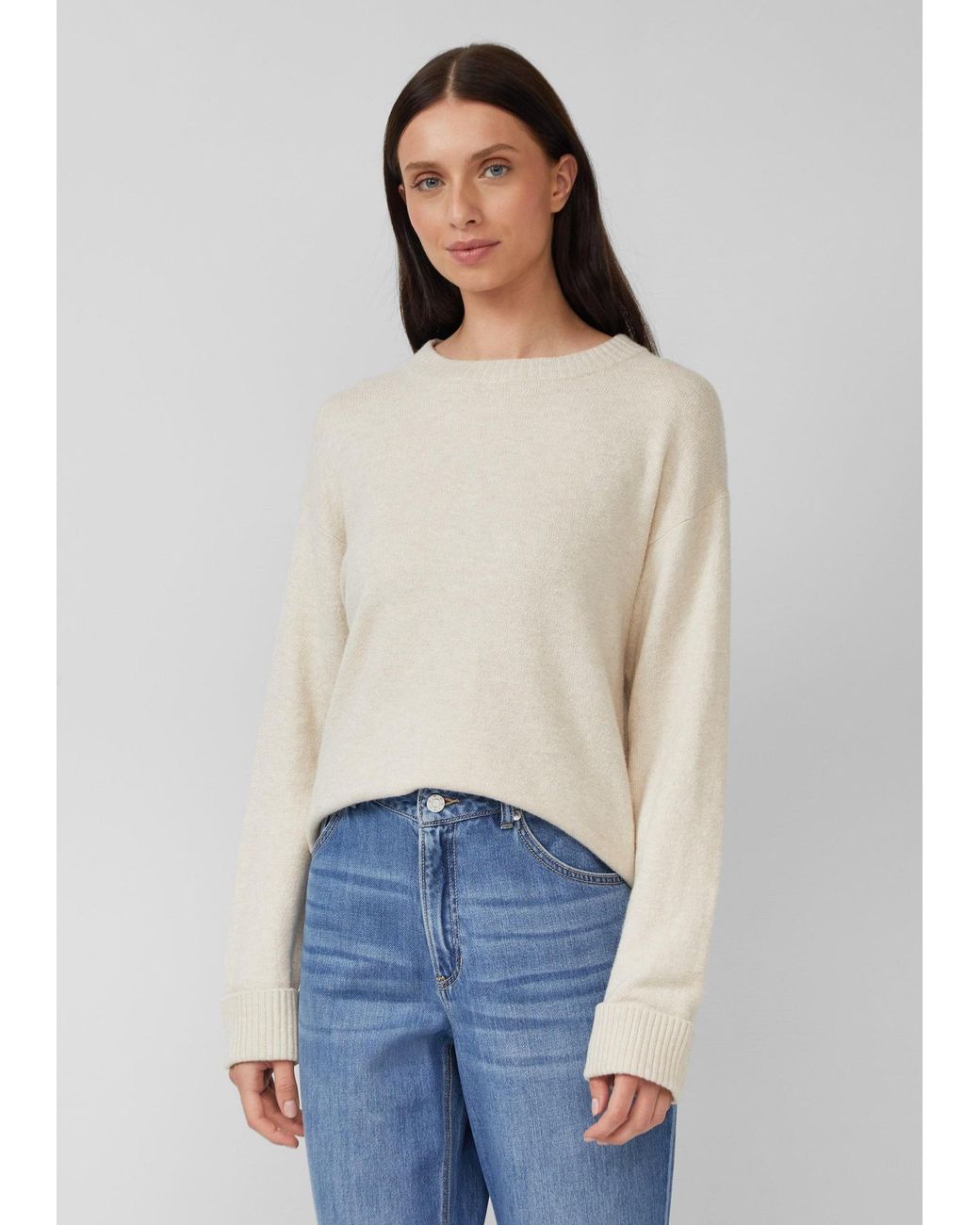 S.oliver White Oliver Pullover