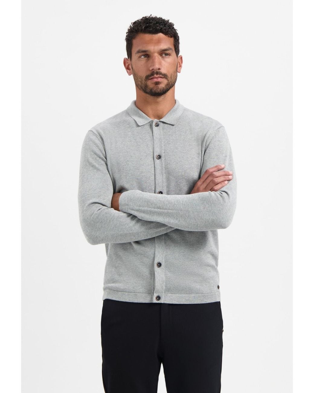 No Excess Pullover in Gray für Herren