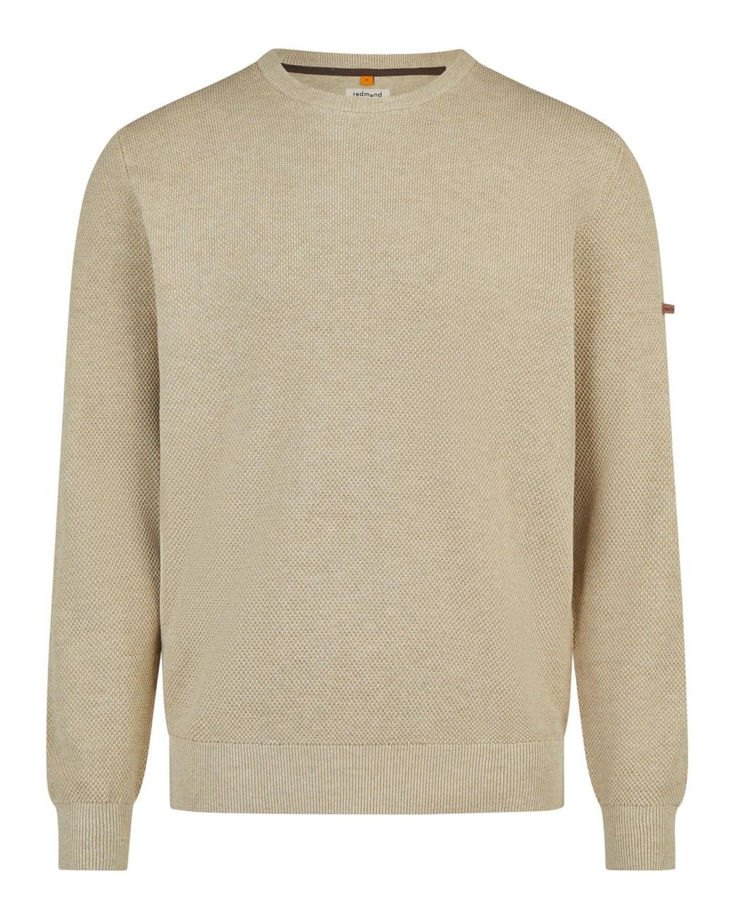 Redmond Pullover Basic in Natural für Herren