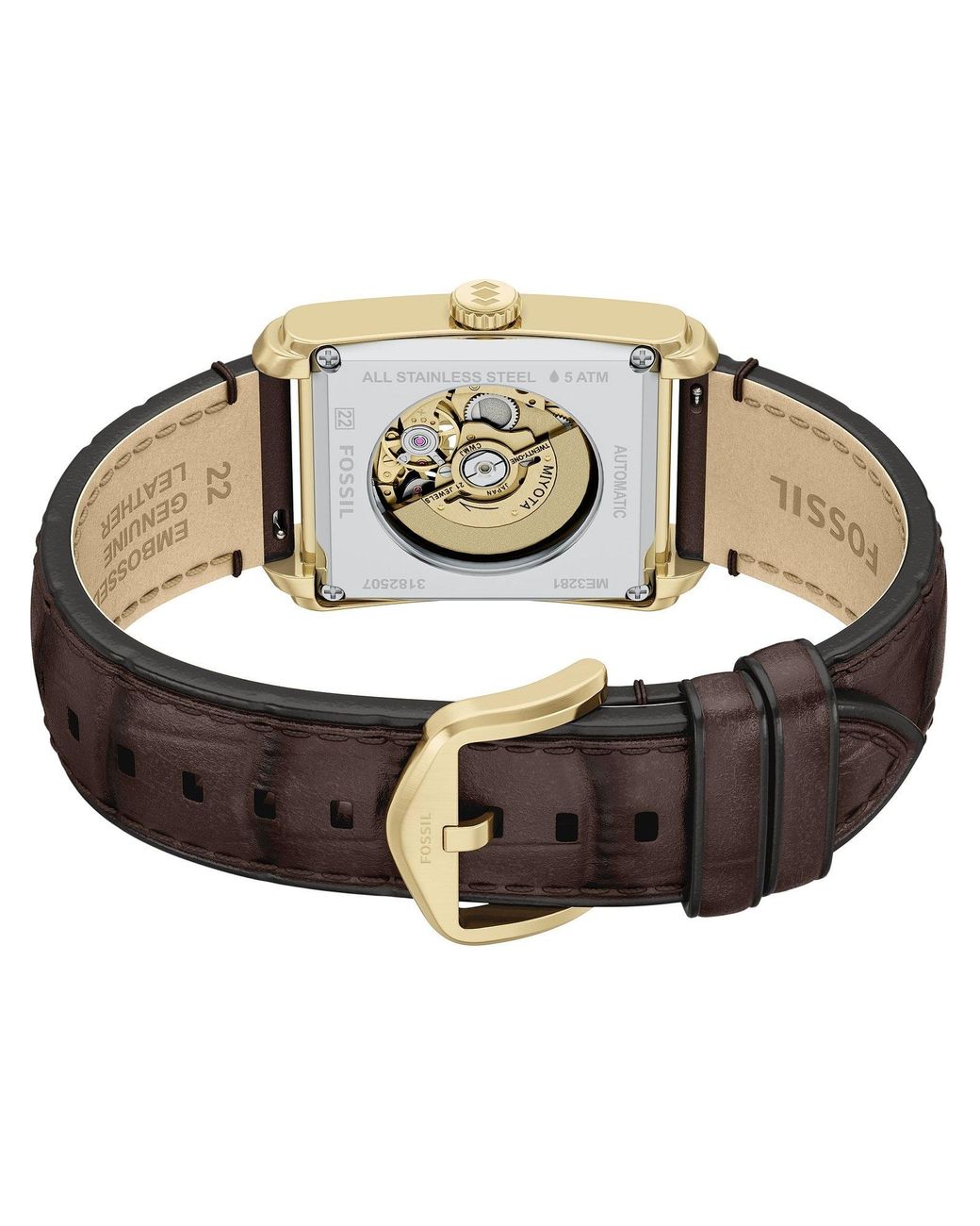 Fossil Uhr in Black für Herren