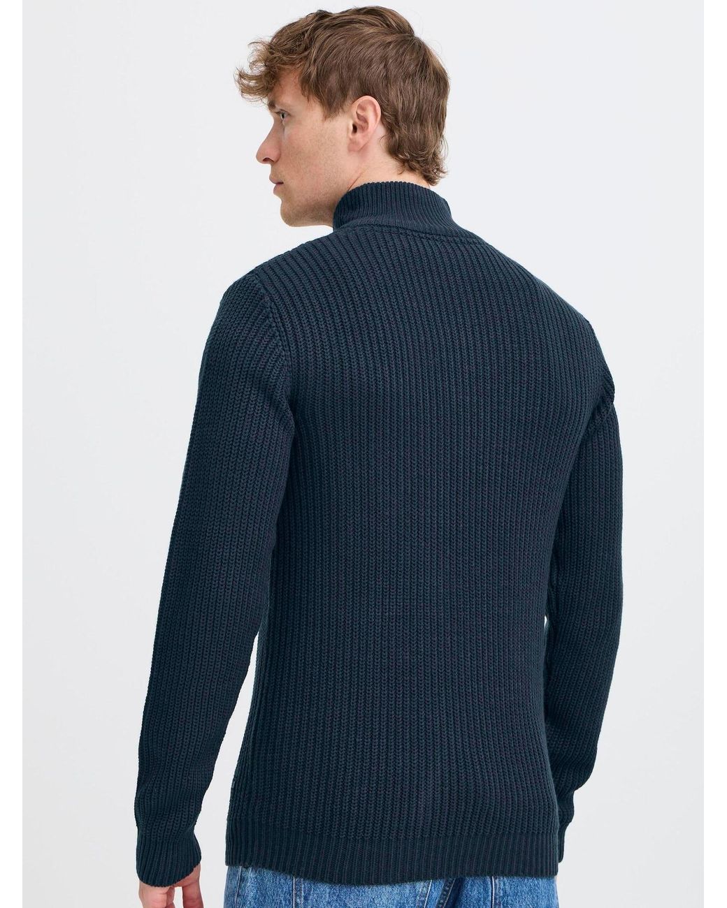 Solid Pullover Sdarian in Blue für Herren