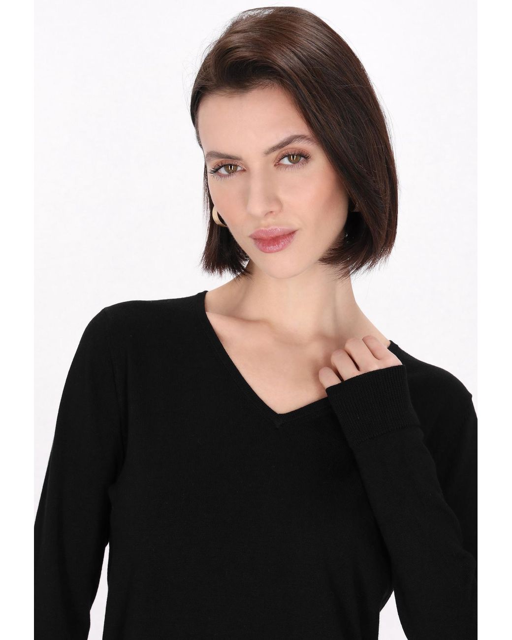 usha BLACK LABEL Black Pullover