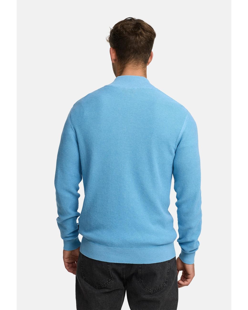 INDICODE Pullover Bull in Blue für Herren