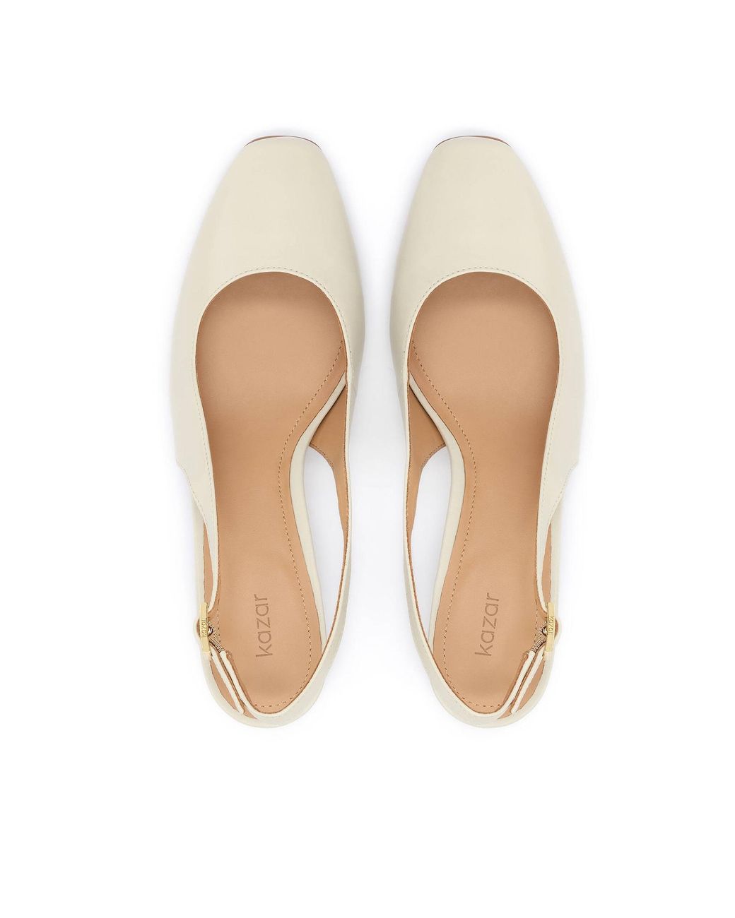 Kazar White Pumps