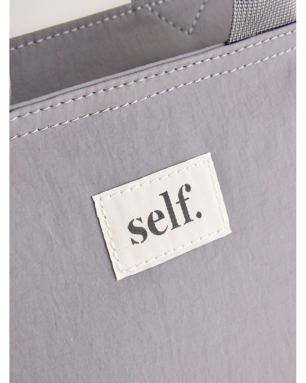 Self Gray Handtasche