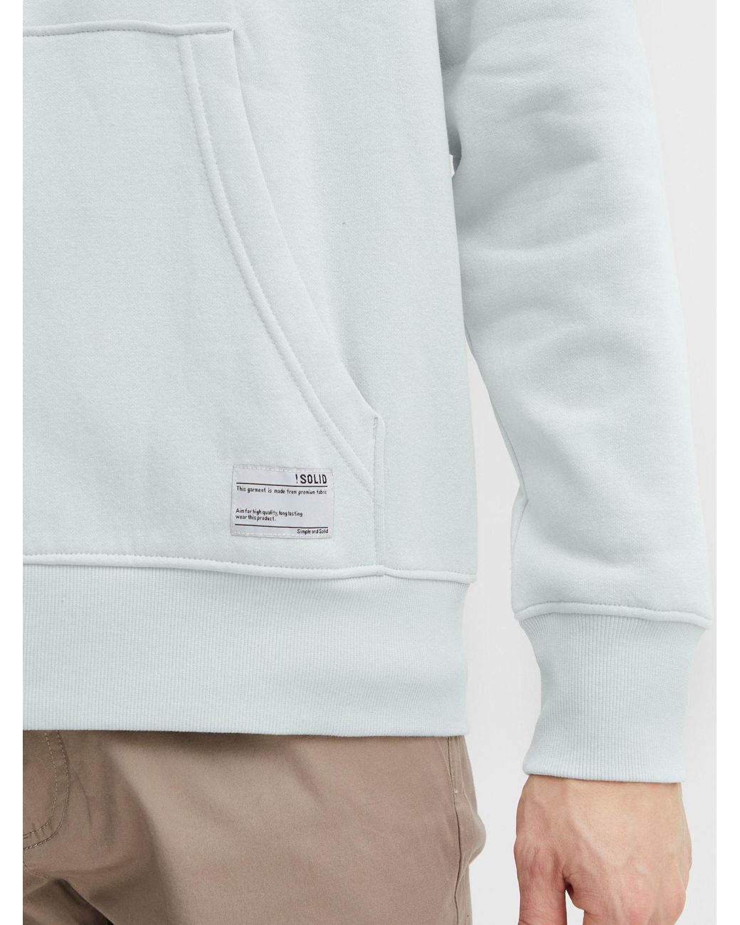 Solid Sweatjacke Lenz in Blue für Herren