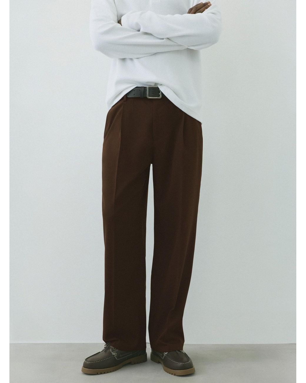 Pull&Bear Hose in Brown für Herren