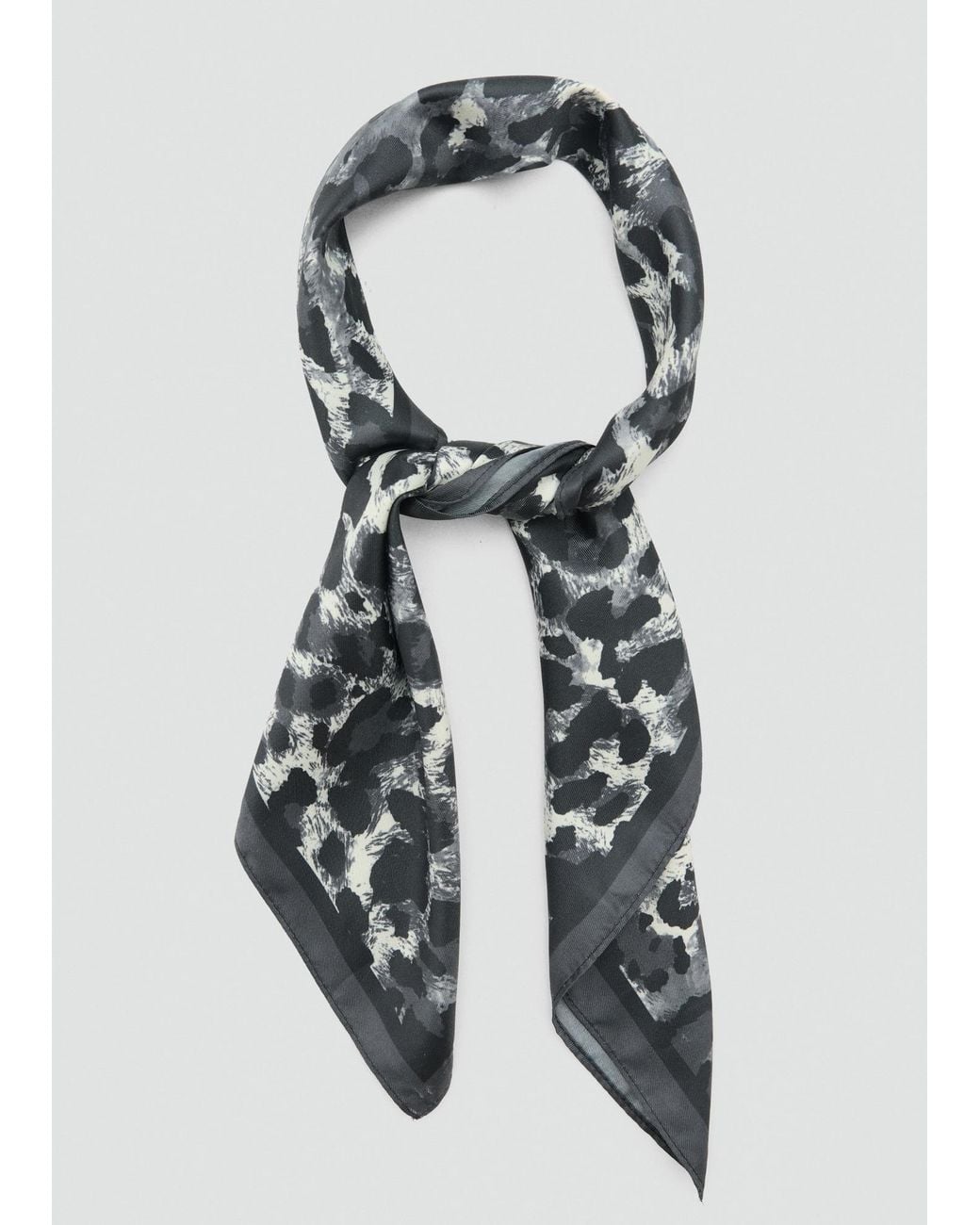 Mango Gray Schal Parda