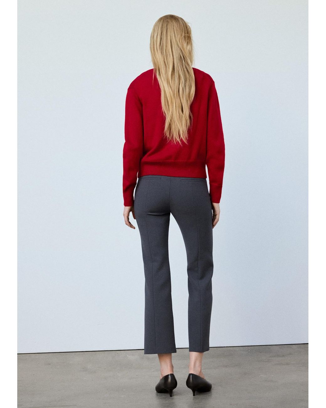 Mango Red Pullover Limoni