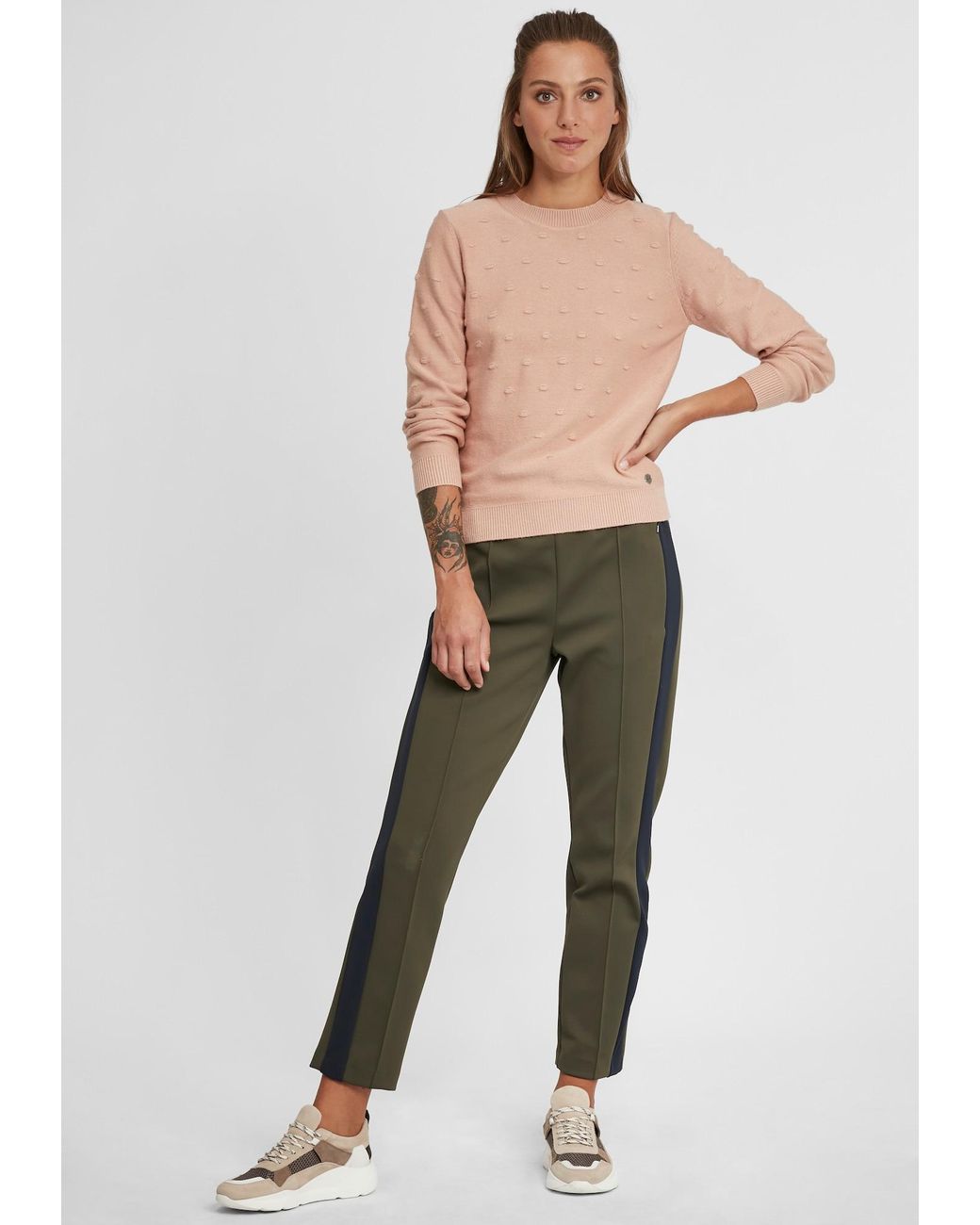 Oxmo Pink Pullover Dotta