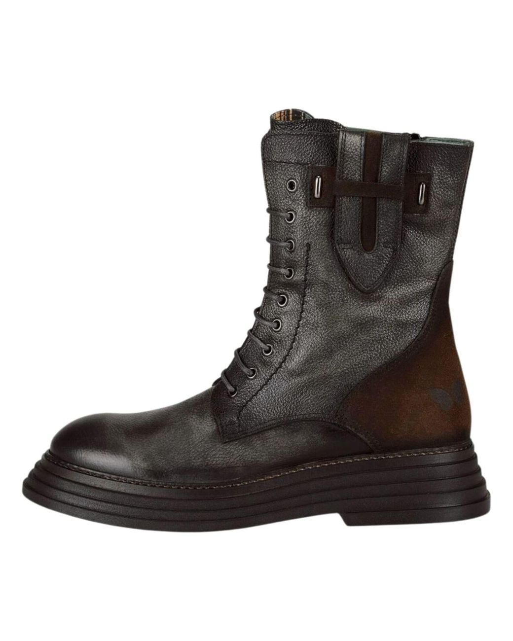 Felmini Black Schnürstiefel Nariko E277
