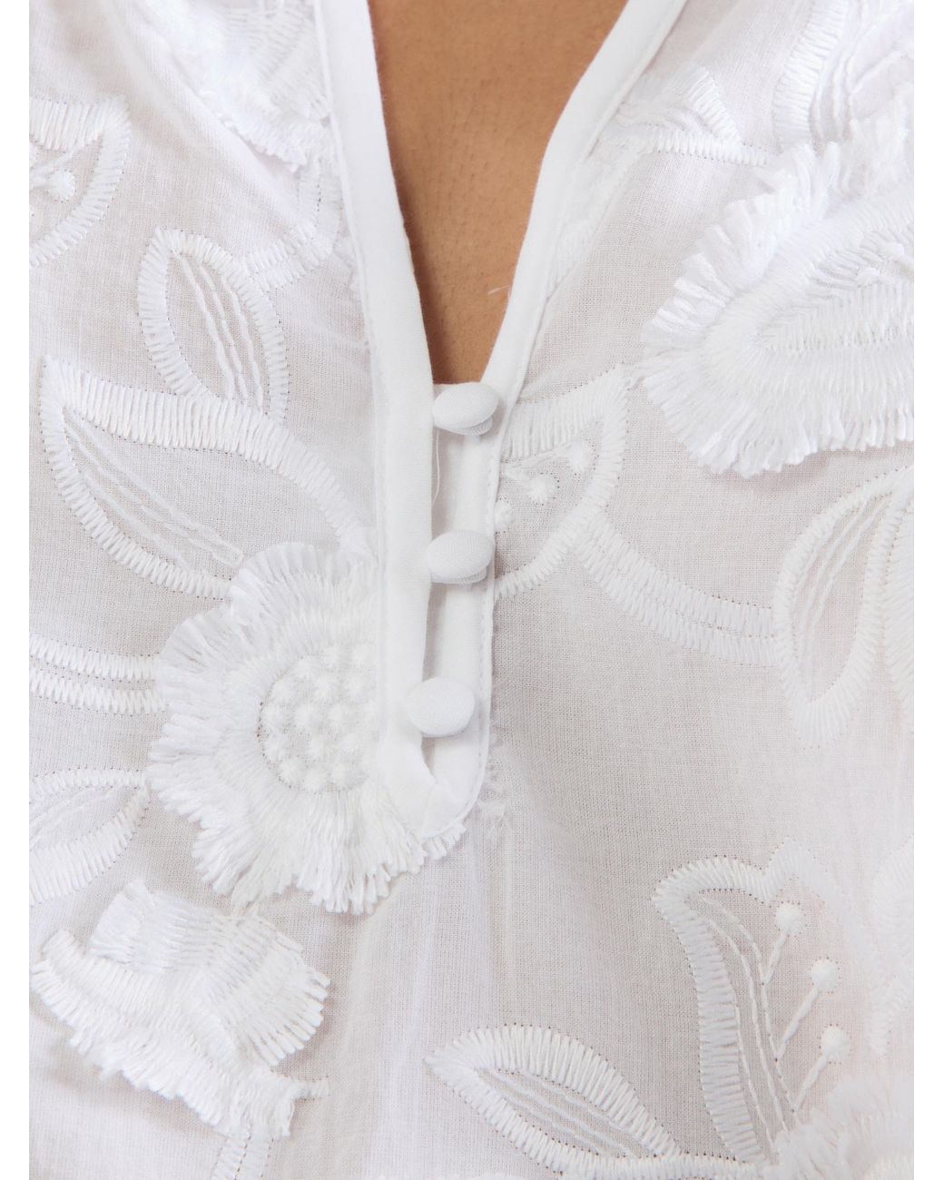 Comma, White Bluse