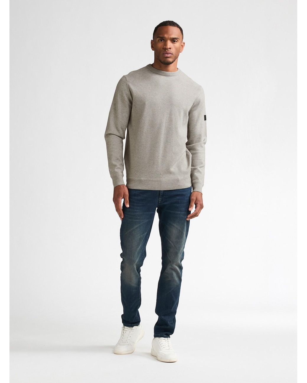 Petrol Industries Pullover in Gray für Herren