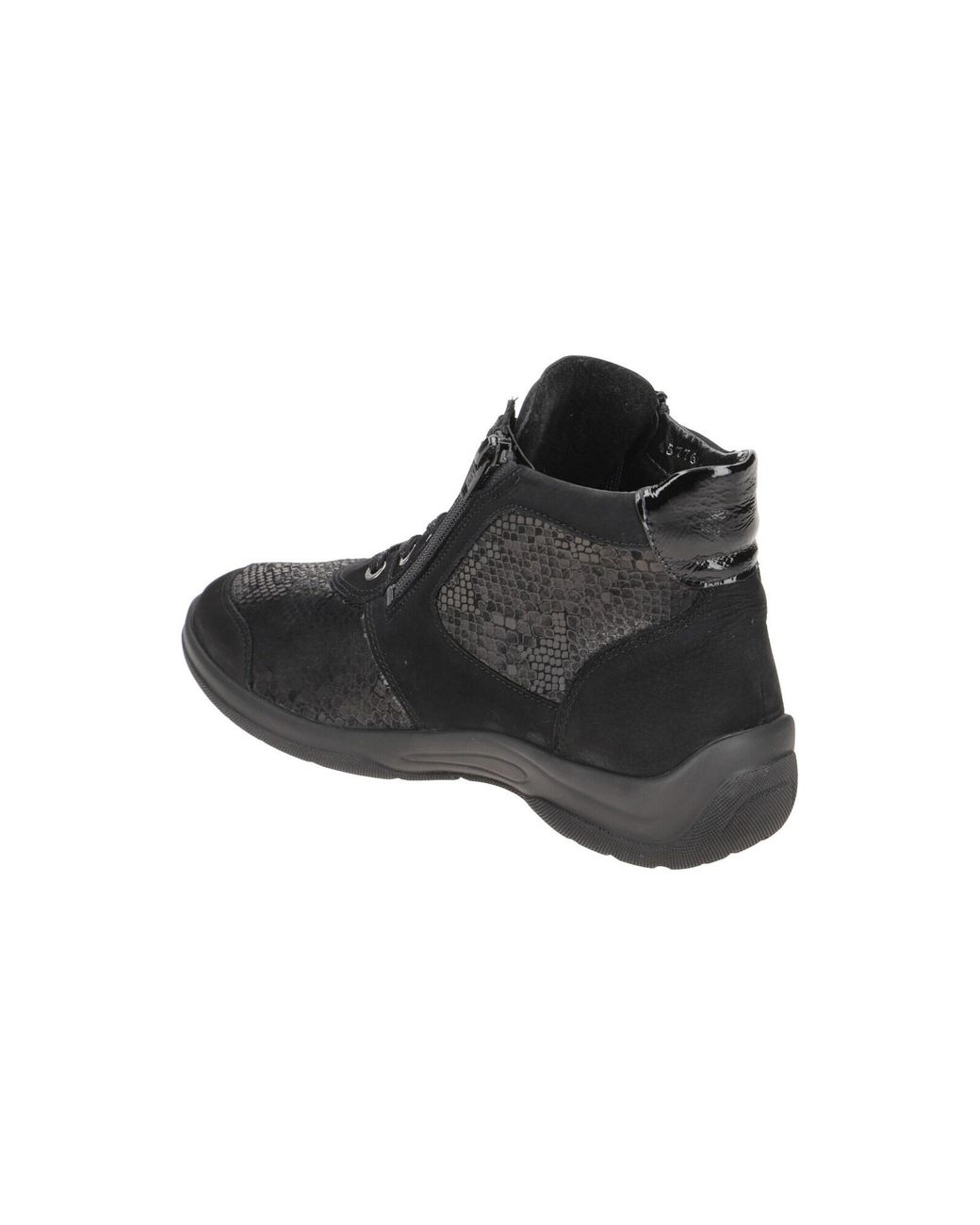 Waldläufer Black Boots Hesna Stiefelette Orthotritt H-Weite