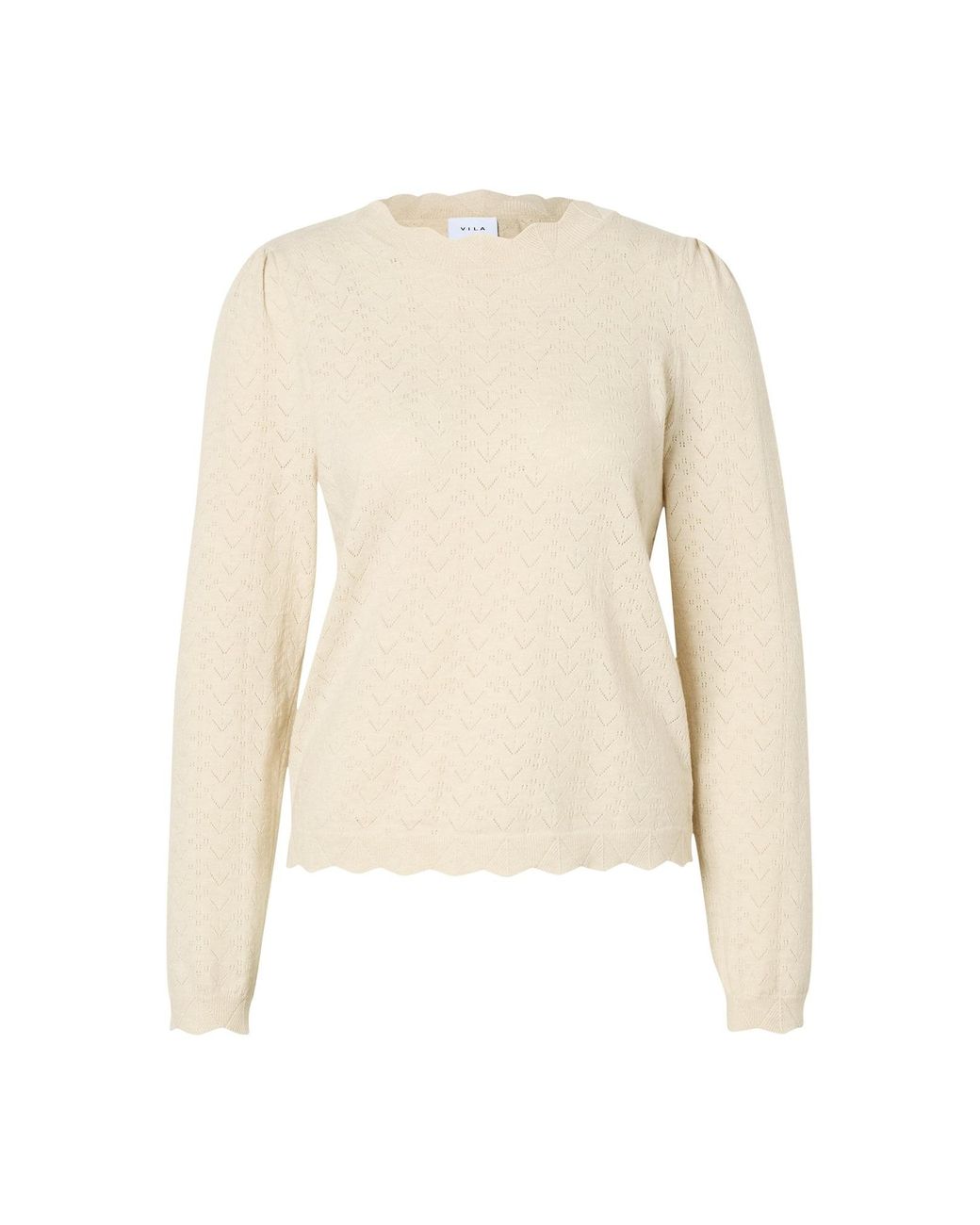 Vila White Pullover Vifemi