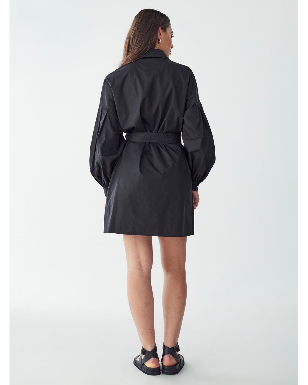 Willa Black Blusenkleid Poppie