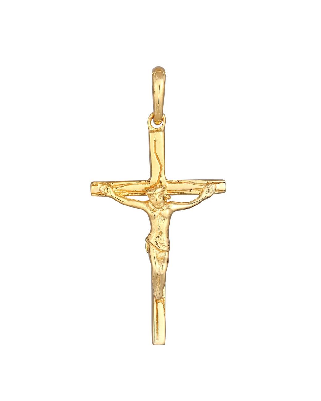 Elli Jewelry Metallic Anhänger Kreuz