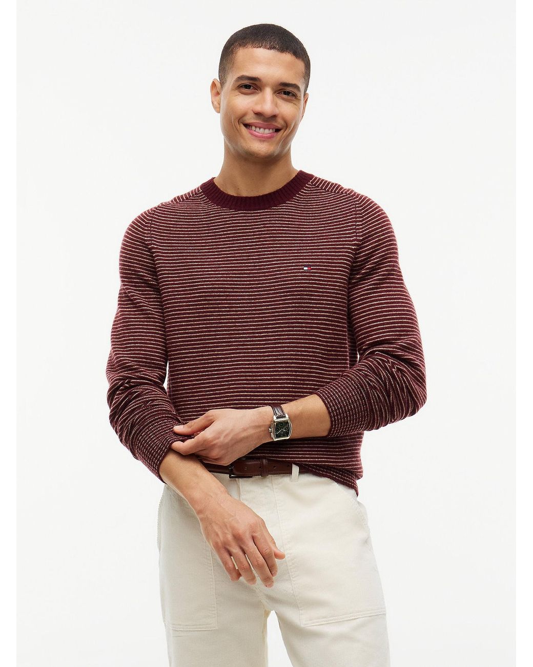Tommy Hilfiger Pullover in Purple für Herren