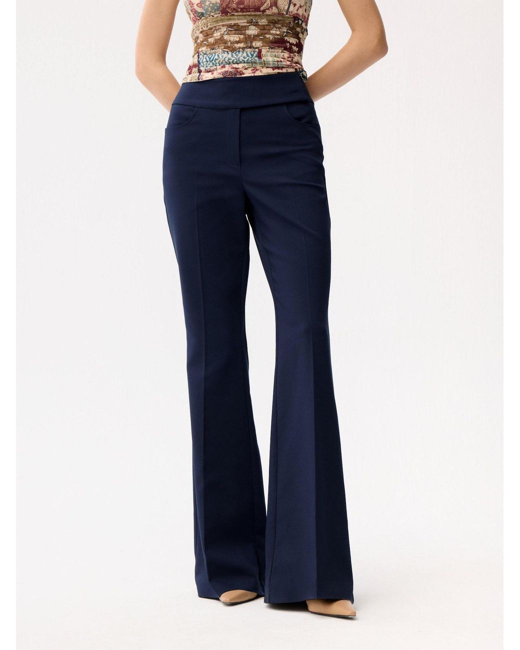 ADL Blue Bügelfaltenhose