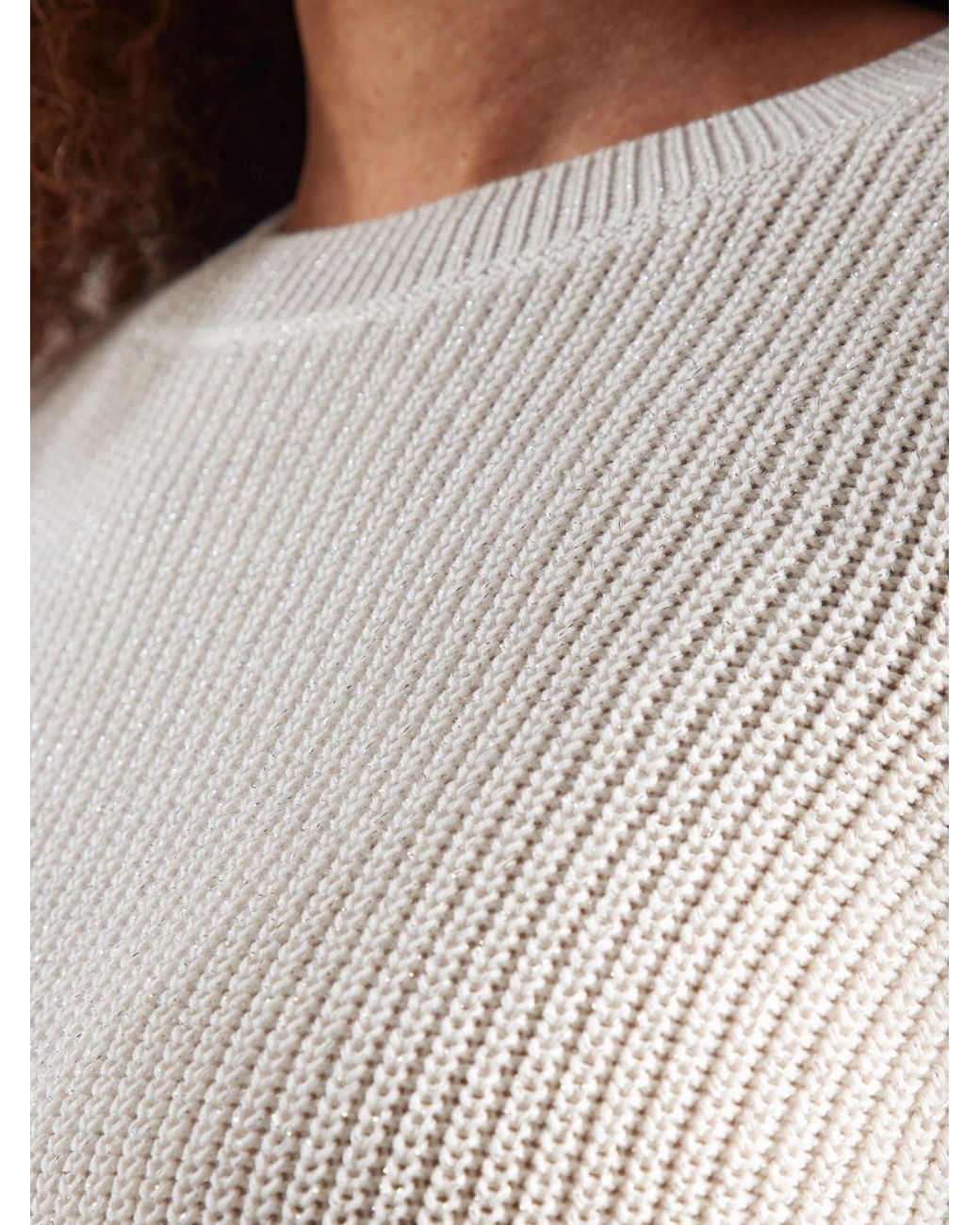 Monari White Pullover