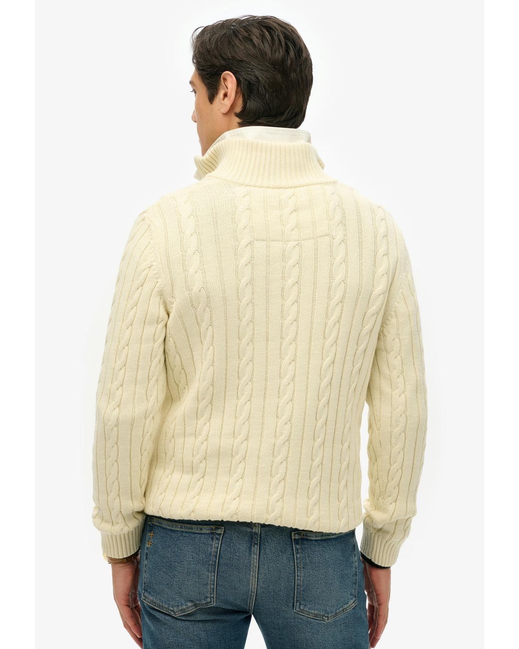 Superdry & Co Pullover in Natural für Herren