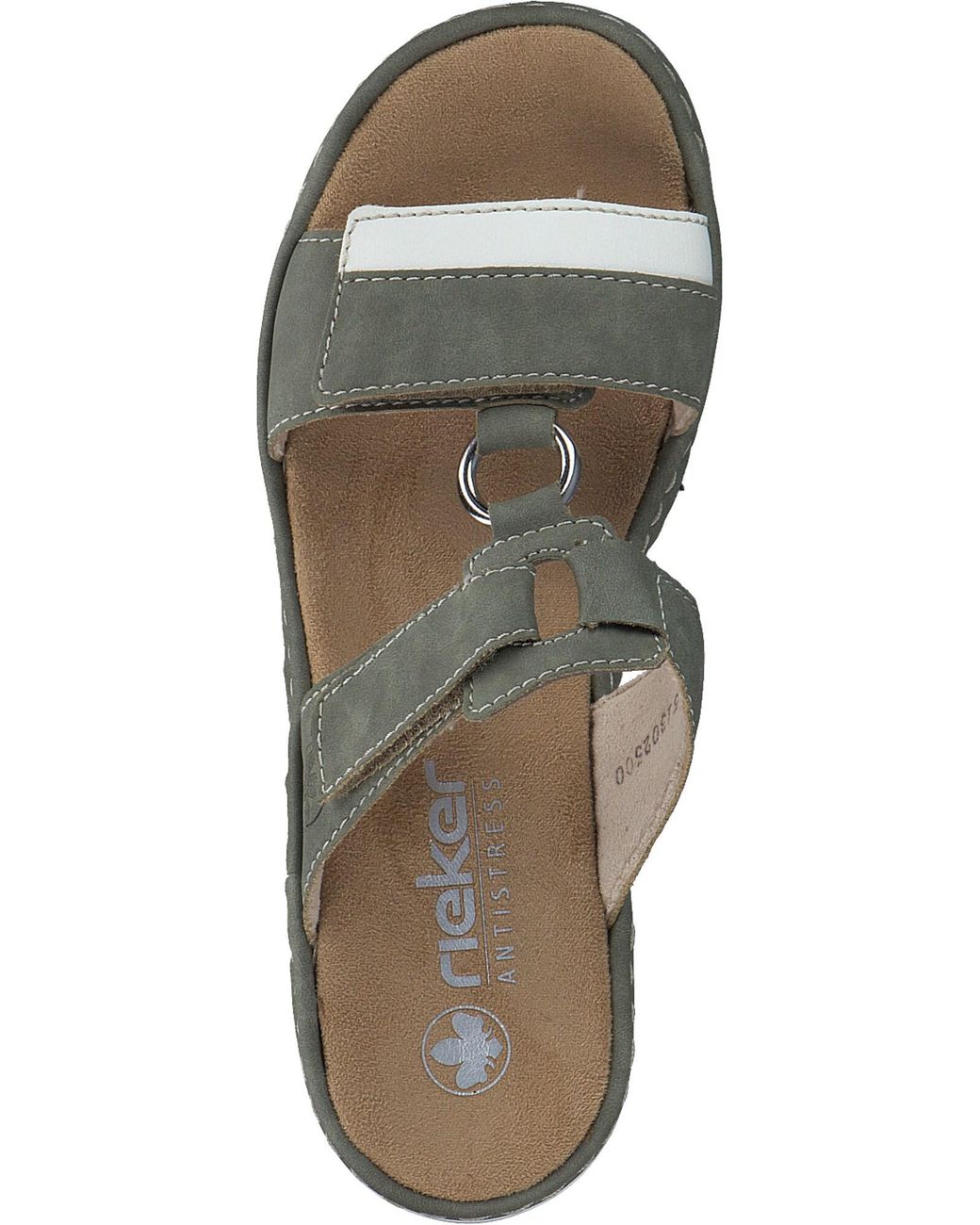 Rieker Gray Pantolette