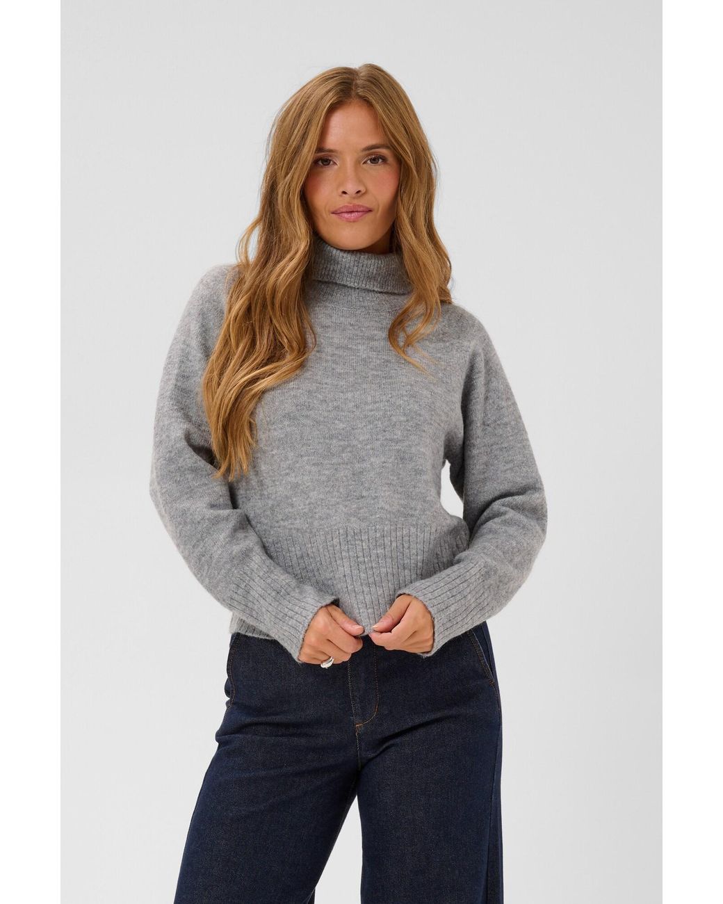 Kaffe Gray Pullover