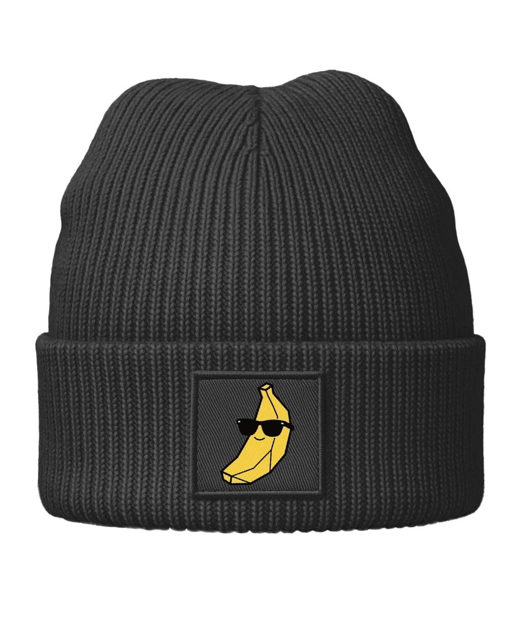 Neverless Mütze Banane in Black für Herren