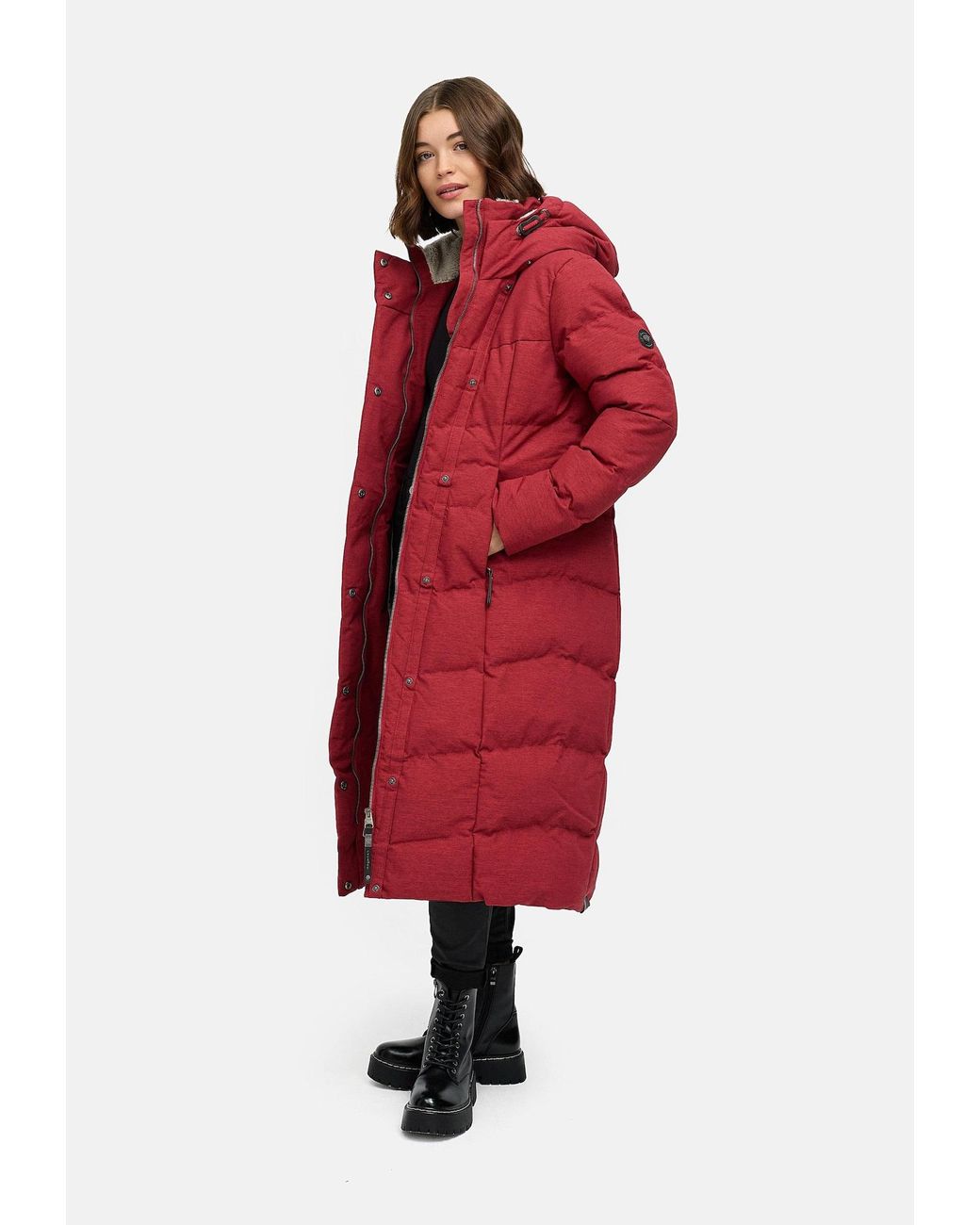 Ragwear Red Mantel Pavla