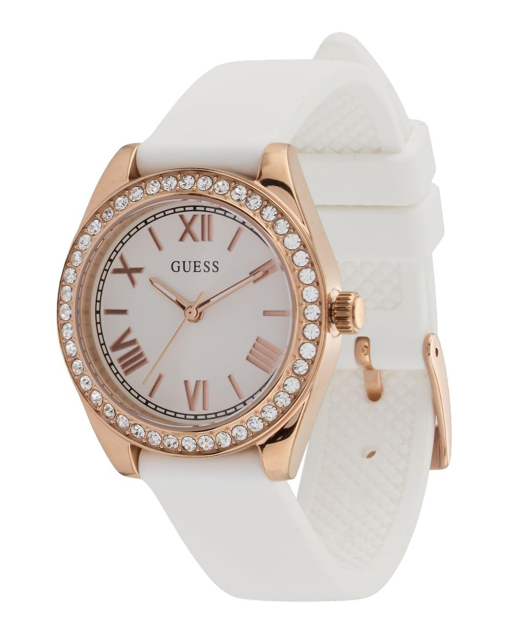 Guess White Uhr Mini Luna