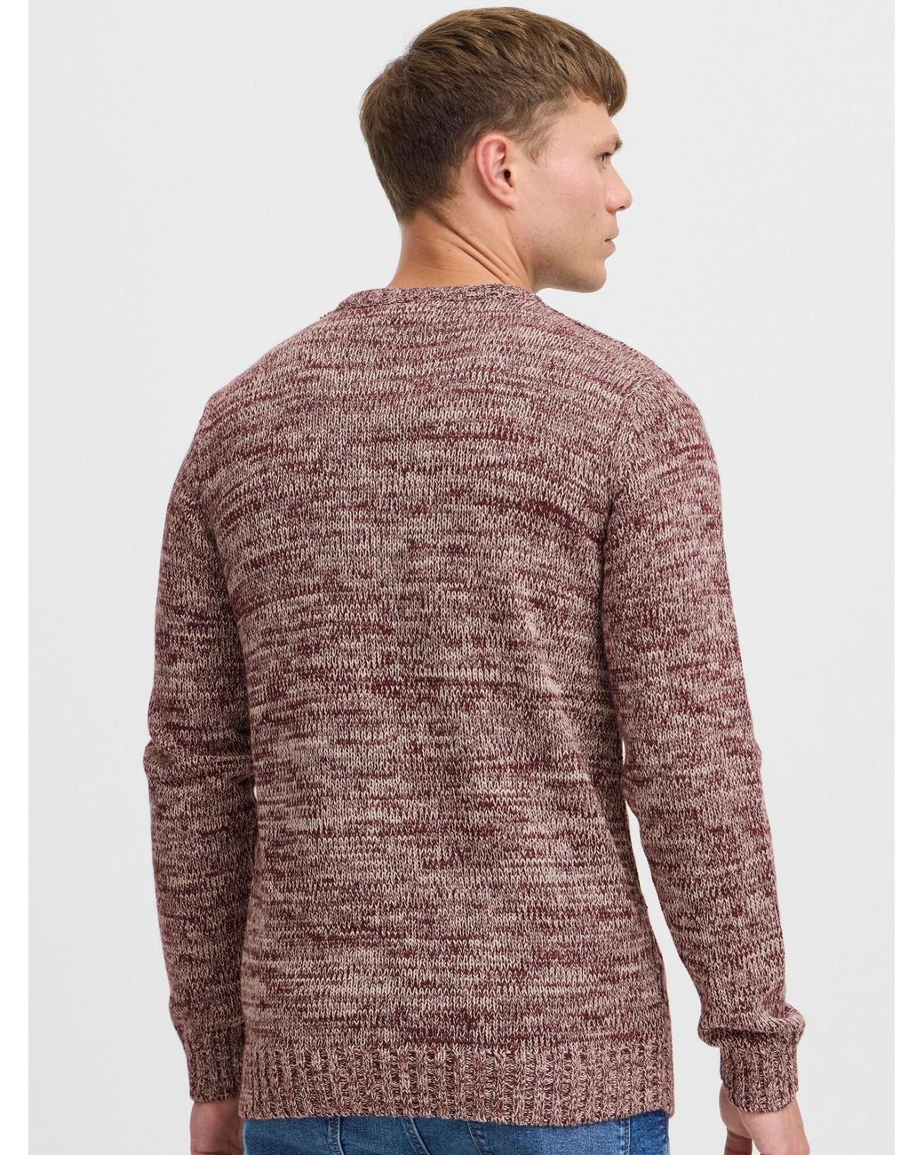 Solid Pullover Philemon in Purple für Herren