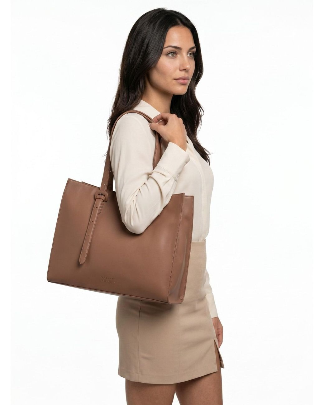 Bugatti Brown Shopper Luna