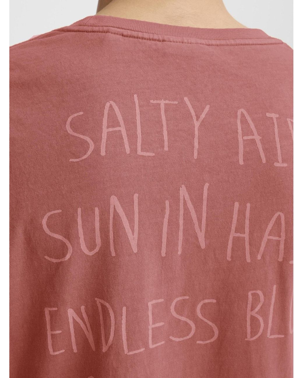 Solid Rundhalsshirt Sdpavlo in Pink für Herren