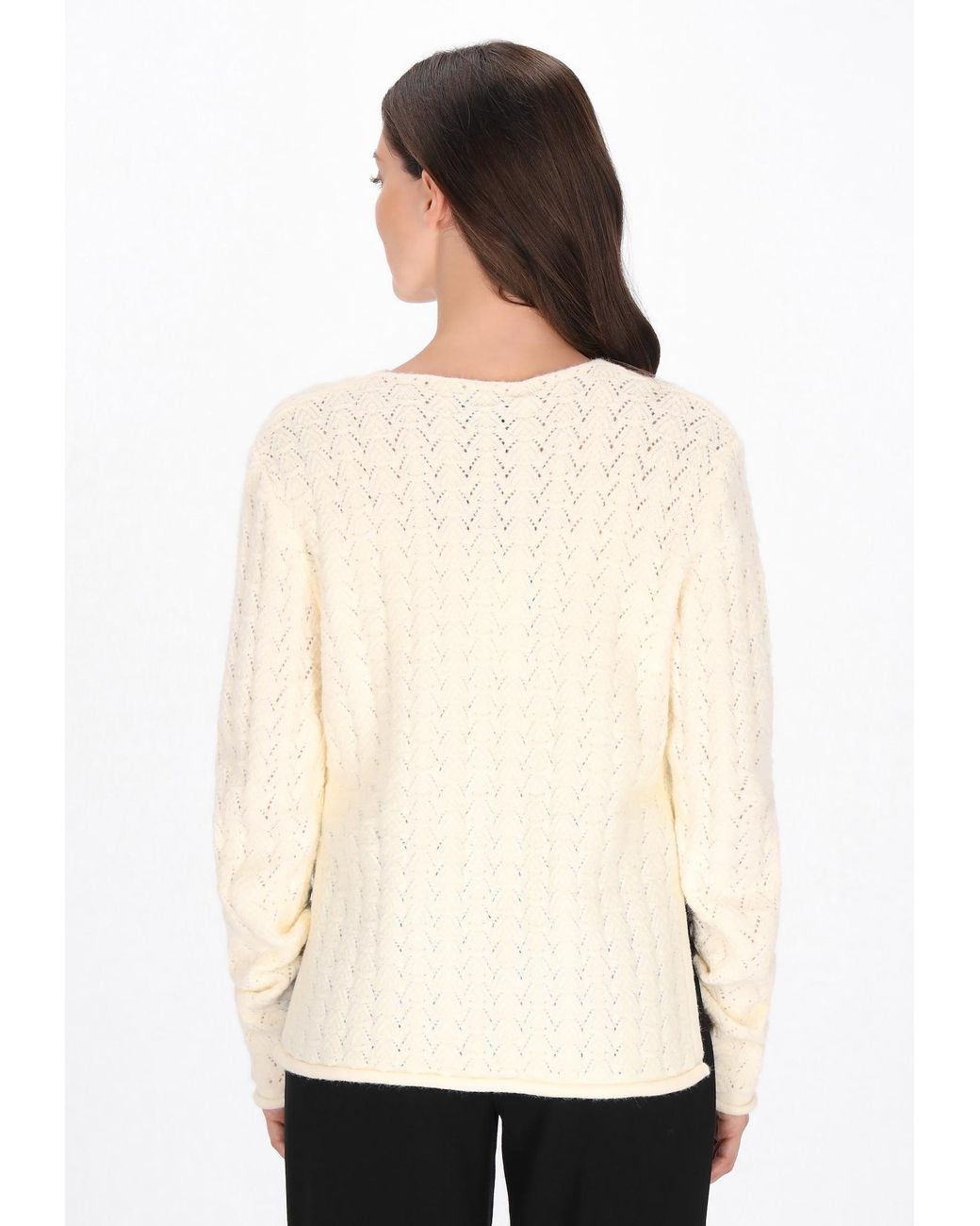 usha BLACK LABEL White Pullover