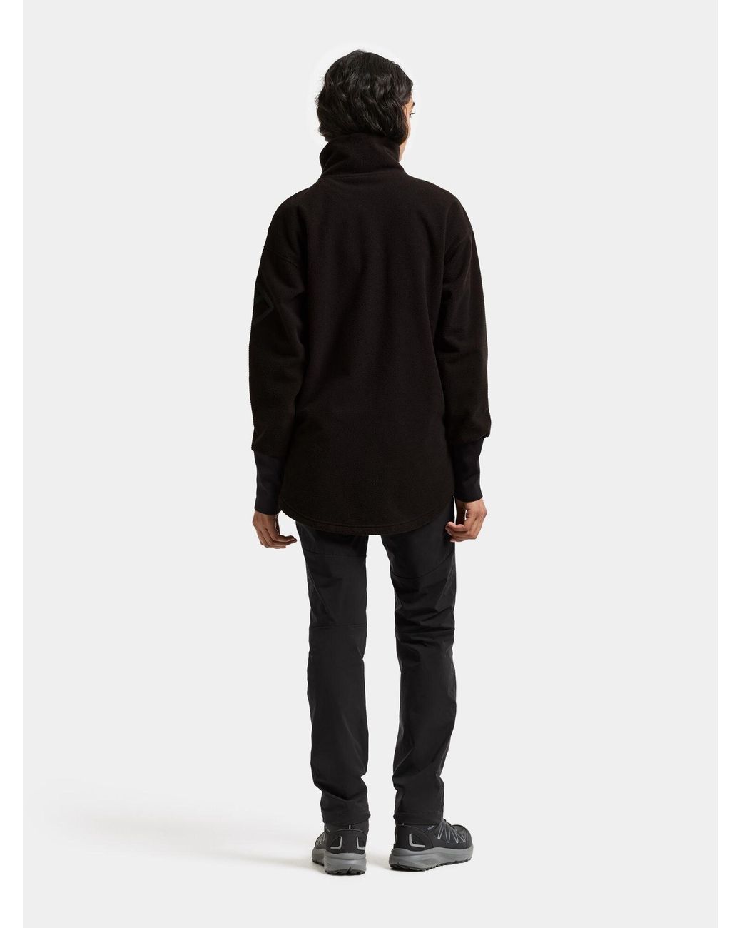 Didriksons Black Fleecejacke Ronja