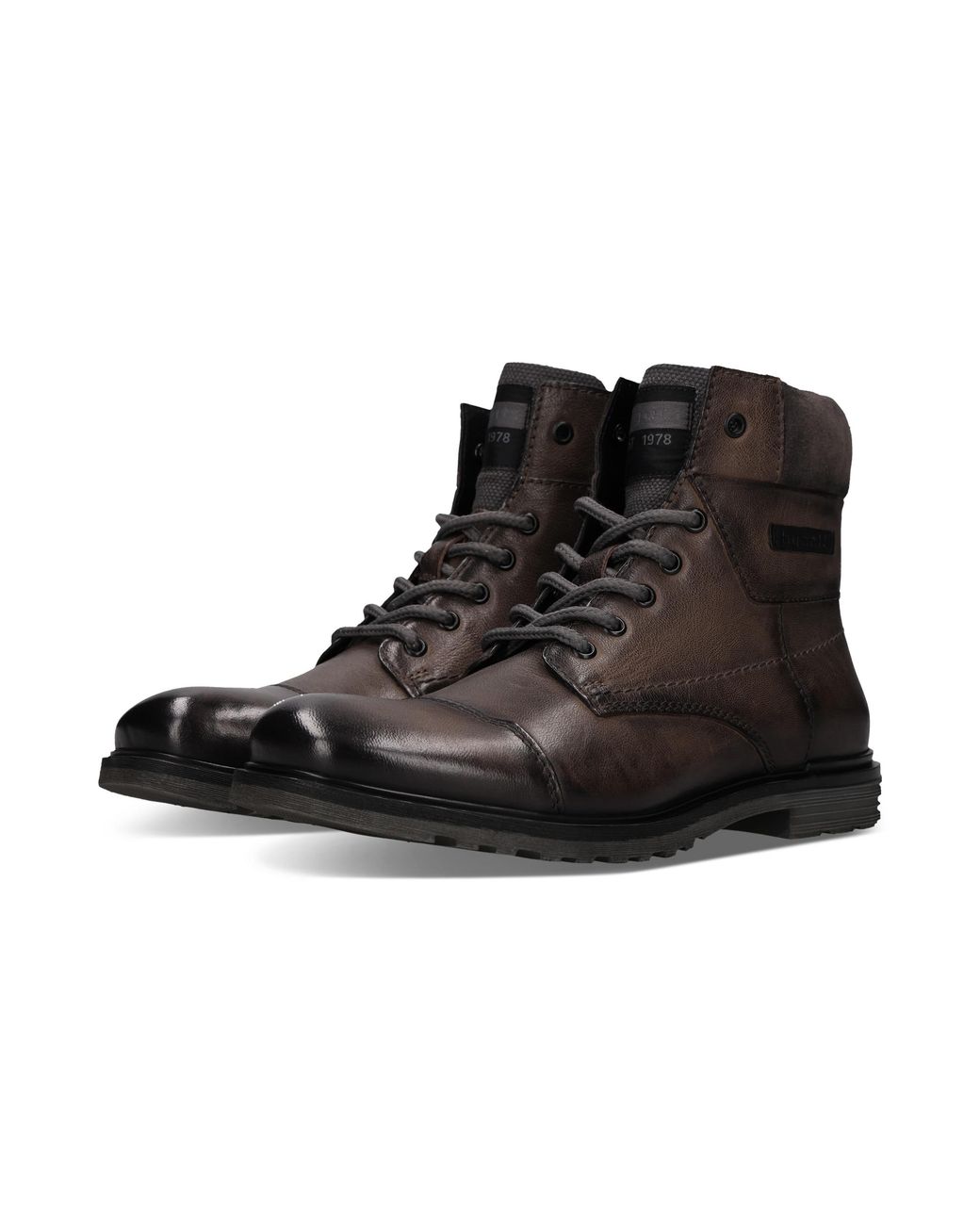 Bugatti Schnürboots in Black für Herren
