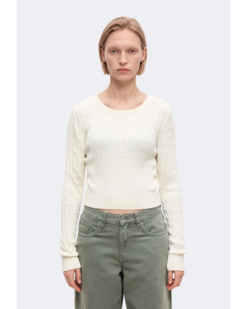QS White Pullover