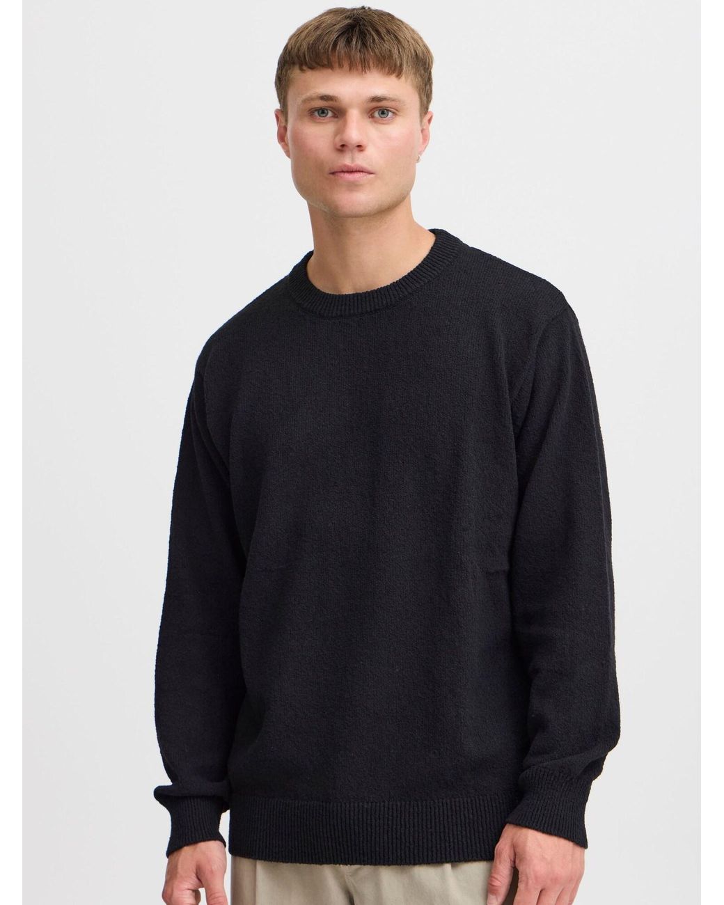 Solid Pullover Ike in Blue für Herren