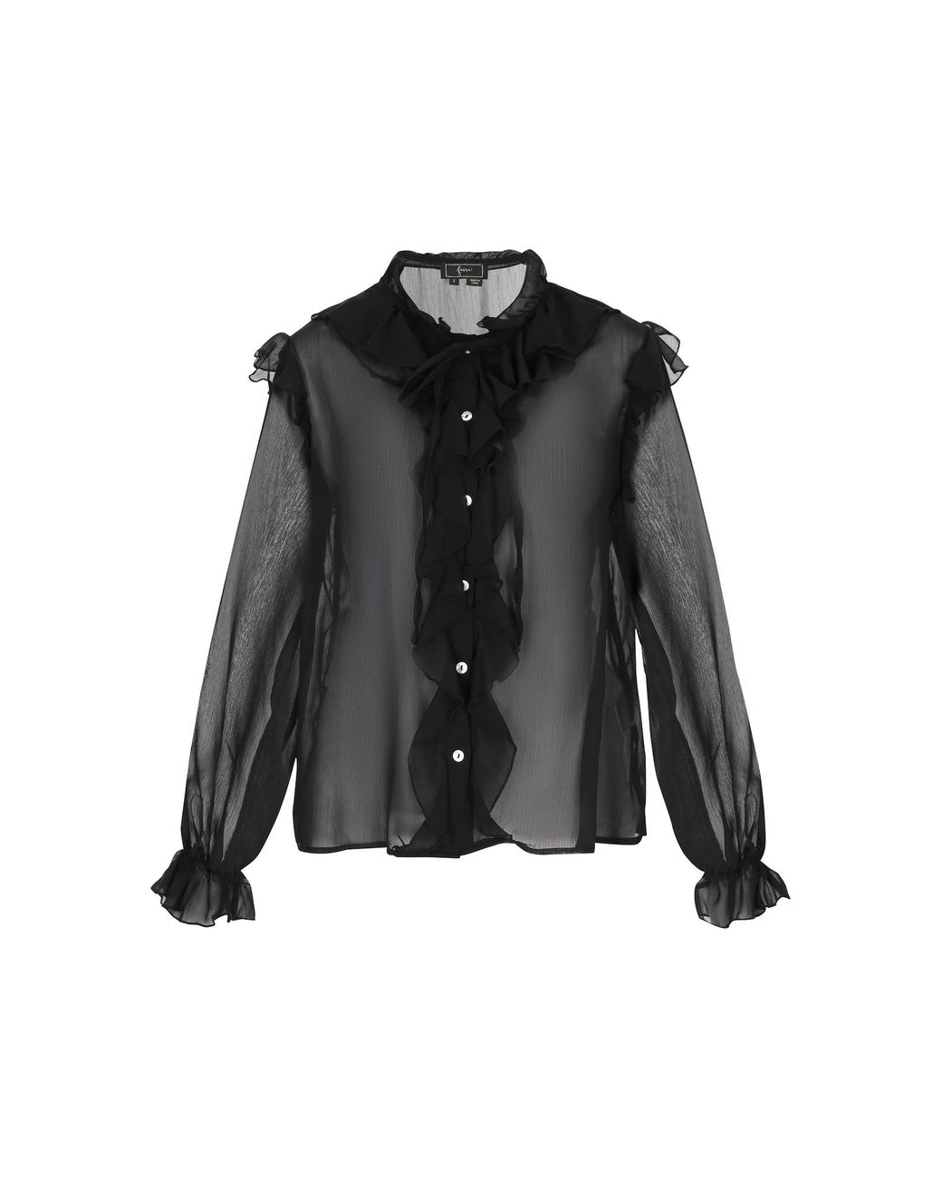 faina Black Bluse
