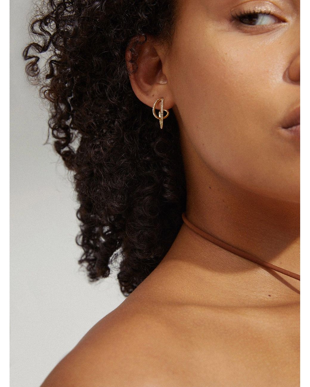 Pilgrim Metallic Ohrringe Etty