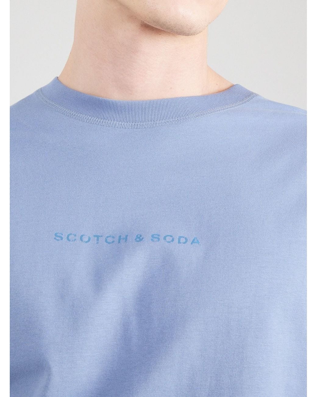 Scotch & Soda T-Shirt Seasonal Core in Blue für Herren