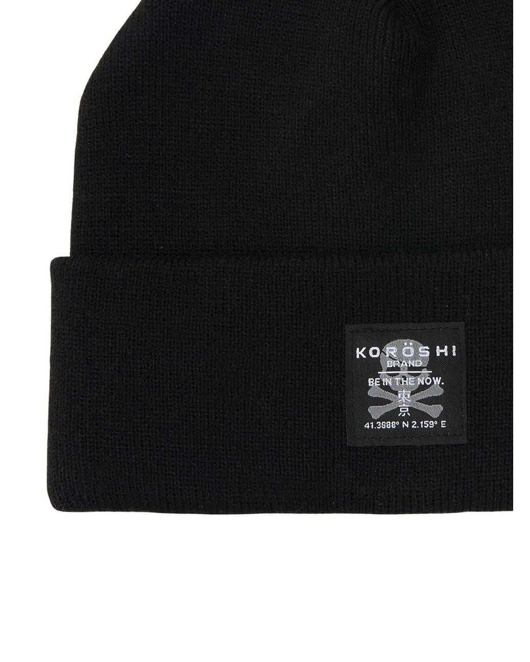 Koröshi Mütze in Black für Herren