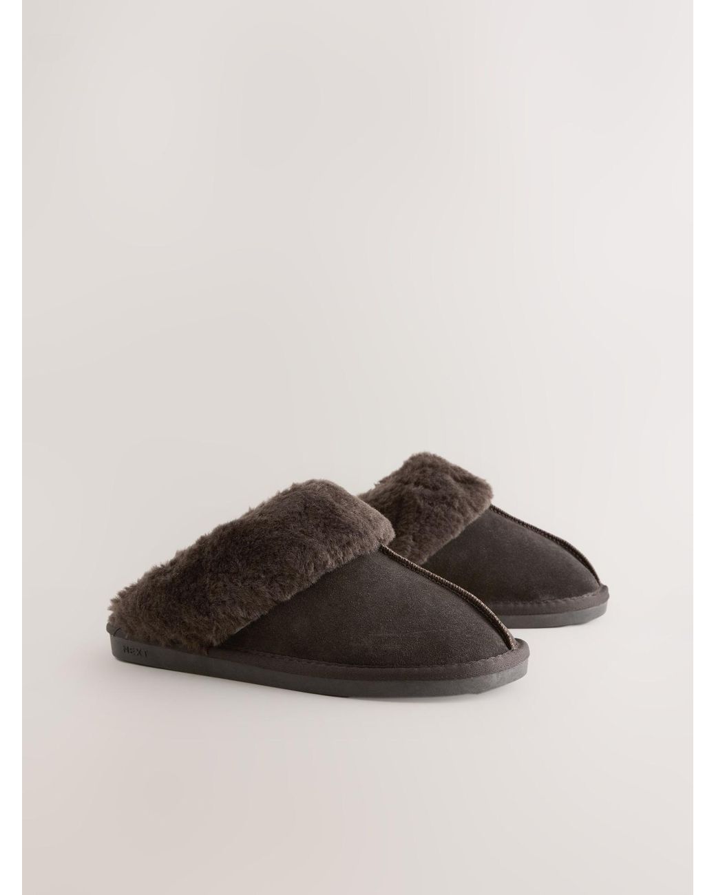 Next Brown Hausschuh