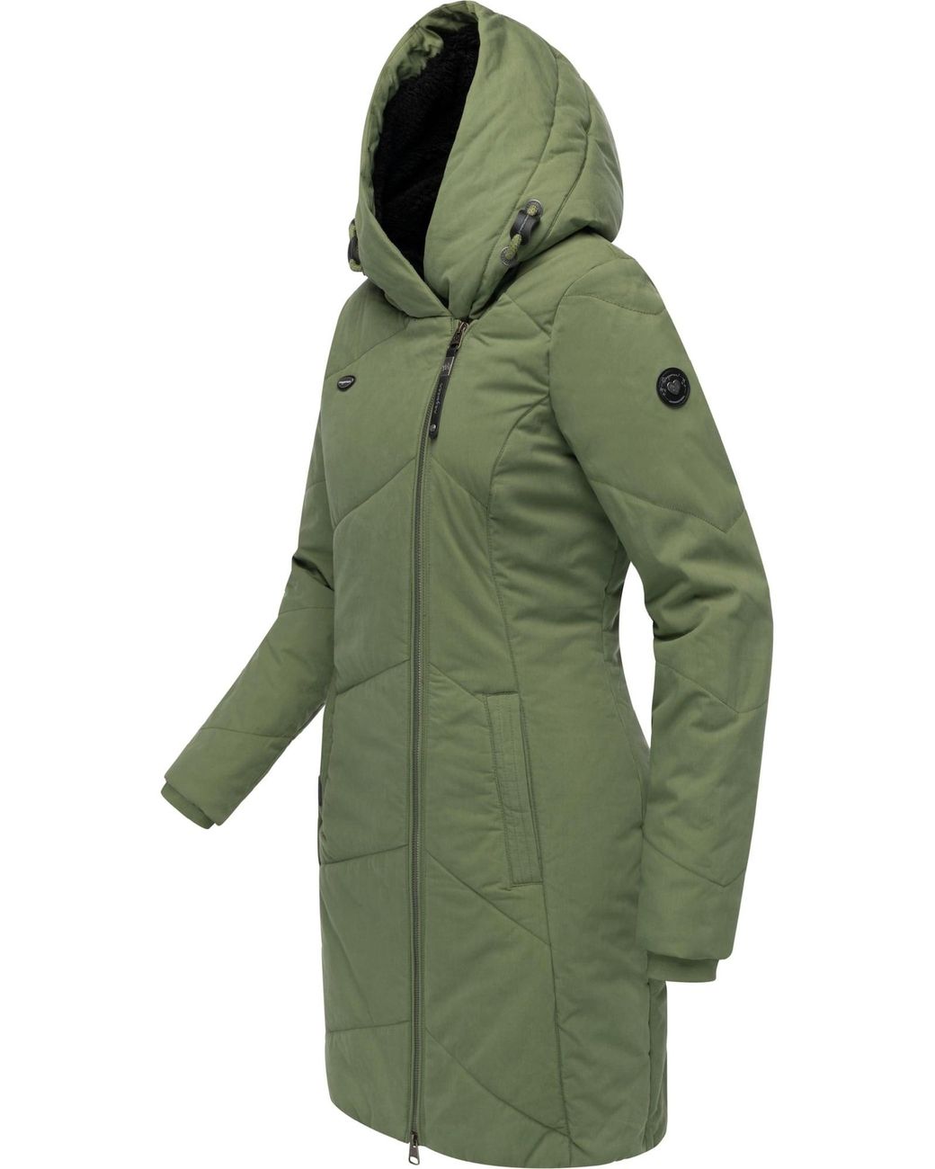 Ragwear Green Wintermantel Gordon