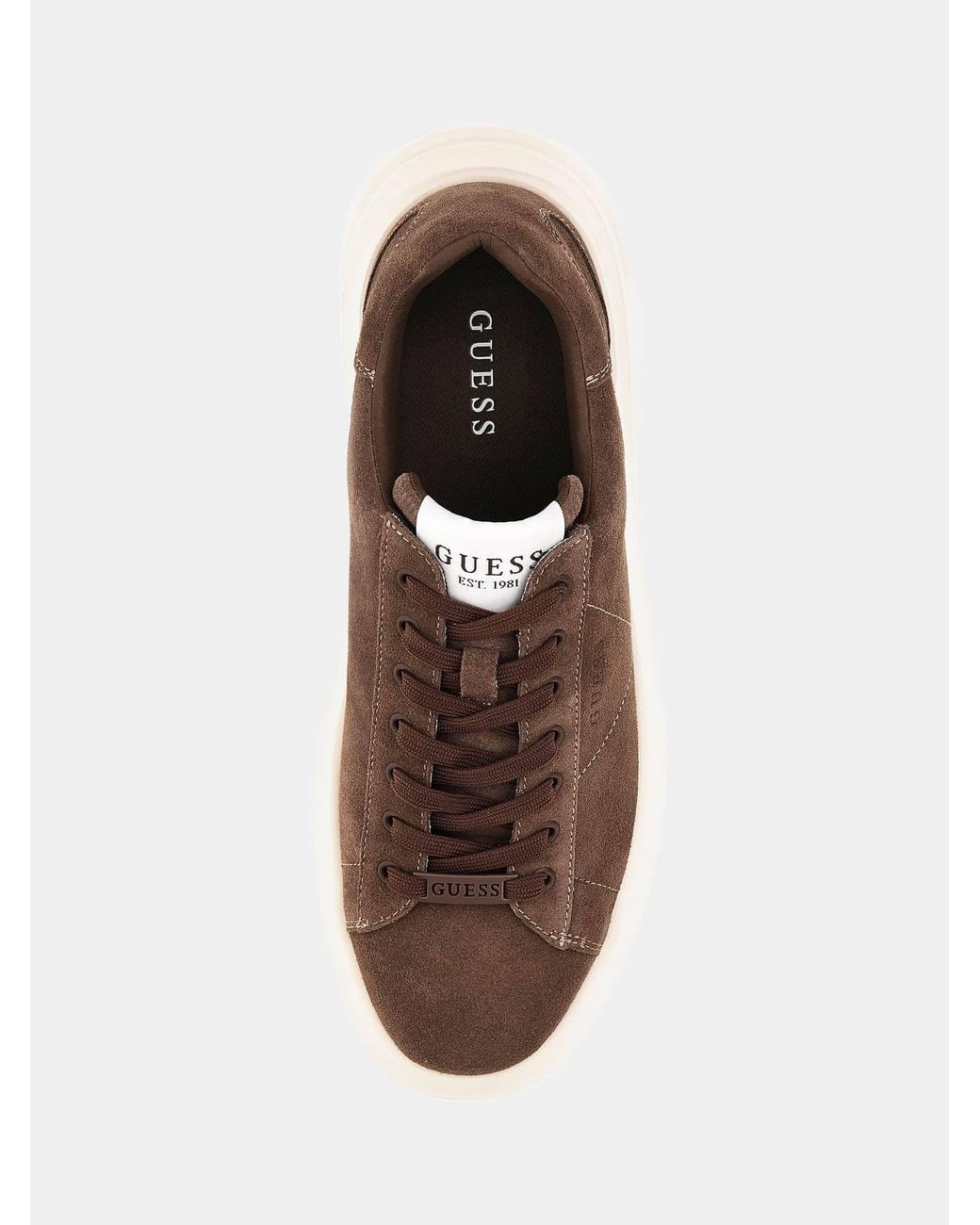 Guess Sneaker Elba in Brown für Herren